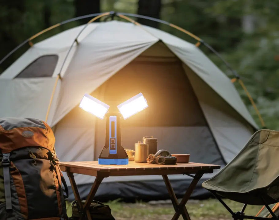 Řada multifunkčních LED kempinkových světel