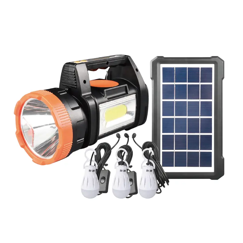 Sada 30W COB dobíjecího solárního reflektoru