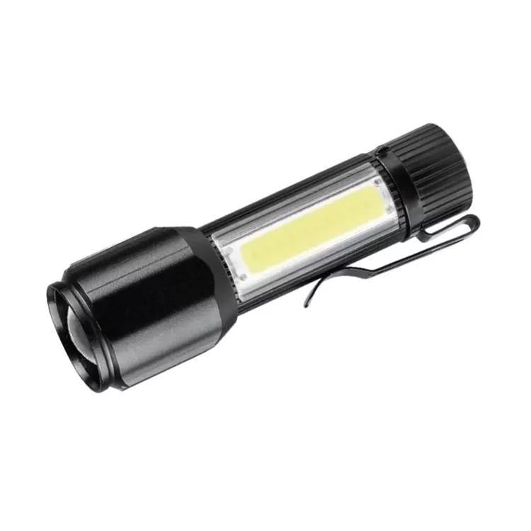 LED svítilna s klipsem pro kempování autoservisů