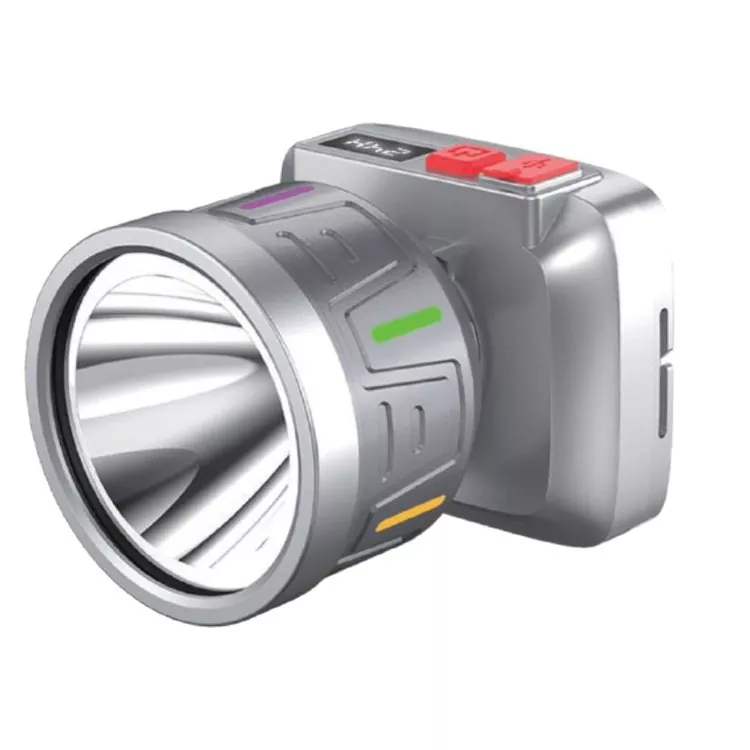 Bílá laserová LED čelovka dobíjecí s vysokým jasem